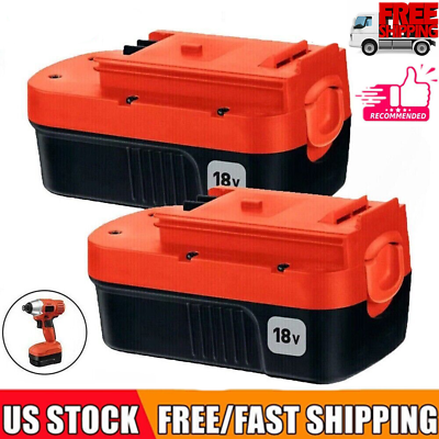 #ad 2Pack HPB18 18V for Black and Decker 18 Volt NiMH Battery HPB18 OPE 244760 00 $25.98