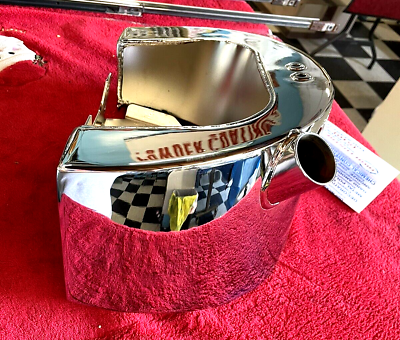 #ad Harley Davidson OEM Chrome NOS Oil Tank 62498 00 all Softail 2000 AND UP NICE $349.99