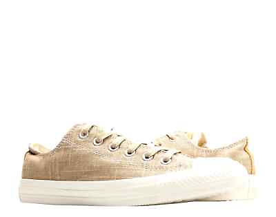 #ad Converse Chuck Taylor All Star Ox 142266C Sneaker Men#x27;s Beige Canvas Shoes $37.50