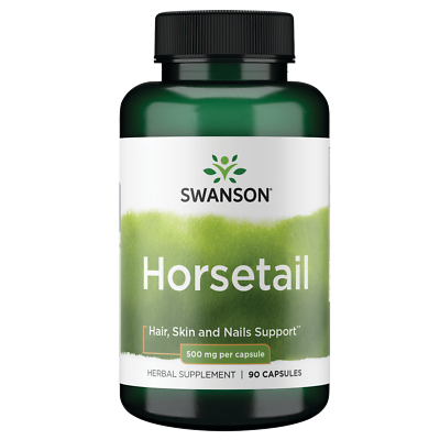 #ad Swanson Horsetail Capsules 500 mg 90 Count $7.96