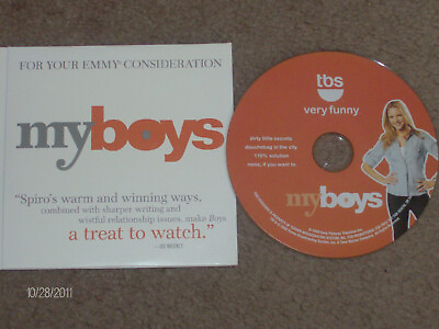 #ad quot;My Boysquot; TBS TV Series 4 RARE episodes Emmy Preview DVD RARE TBS DVD $0.99