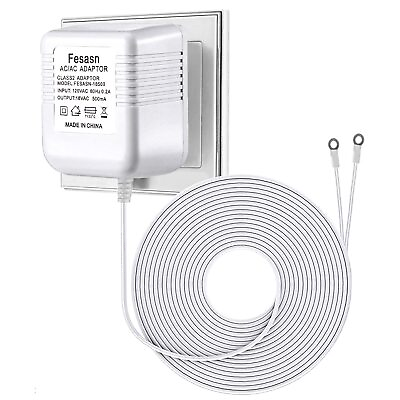 #ad 18V Video Doorbell Power Adapter Replacement for Ring Wireless Video doorbell... $27.44