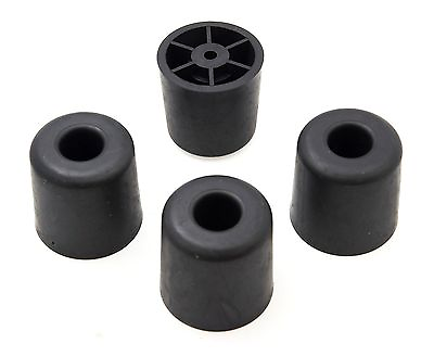 #ad 4 LARGE #2 ROUND RUBBER FEET 1.621 H X 1.621 D AMPS RADIO CASES FREE Samp;H $11.49