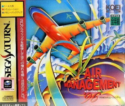 #ad Sega Saturn Air Management#x27;96 Japan Game $17.20