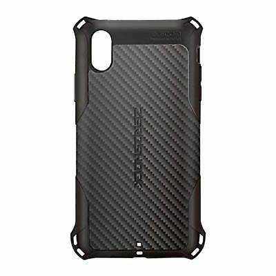 #ad ELECOM iPhone XS Max Case Black PMWA18DZEROGBK ZEROSHOCK TPU carbon F S w Track# $42.11