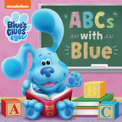 #ad ABCs with Blue Blues Clues You Board book By Random House GOOD $4.57