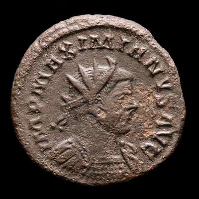 #ad *Lucernae* Maximian I Herculius Antoninianus PAX AVGG 4423 Lugdunum 293 AD. $44.00