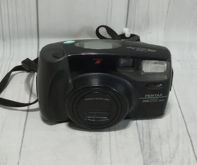 #ad PENTAX ZOOM 105 Super with Case 35mm Film Camera Made in Japan $48.89