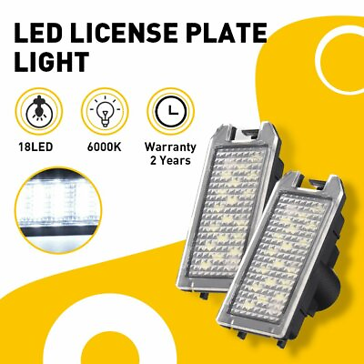 #ad For Jeep Grand Cherokee Compass Patriot Fiat 500 Dodge LED License Plate Light $12.99