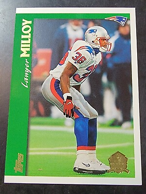 #ad 1997 Topps Football #2 Lawyer Milloy *BUY 2 GET 1 FREE* $1.00