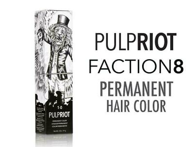 #ad PULPRIOT Faction 8 Permanent Hair Color 2 oz. NEW LINE CHOOSE YOUR COLOR $10.99