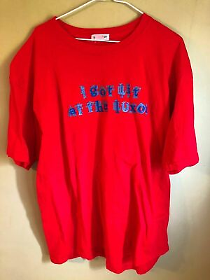 #ad Luxor Casino T Shirt Mens XL Las Vegas I Got Lit at the Vintage Made in USA $17.49