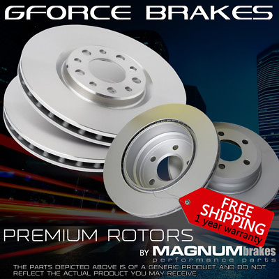 #ad Front amp; Rear Premium Brake Rotors for 2012 2015 BMW 320i w o Sport Package $290.84