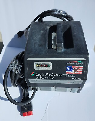 #ad Dual Pro Eagle Performance Series i2412 Battery Charger 24V 12A Fully Auto $250.00