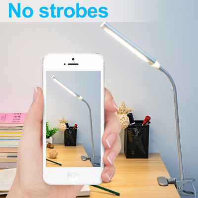 #ad #ad New Dimmable LED Light Flexible USB Clip On Desk Table Reading Desk Lamp 48LED $13.99