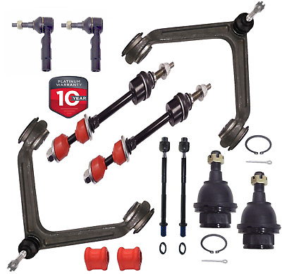#ad 12PC Front Upper Control Arm amp; Ball Joint Kit For 2002 2005 Dodge Ram 1500 4x4 $179.99