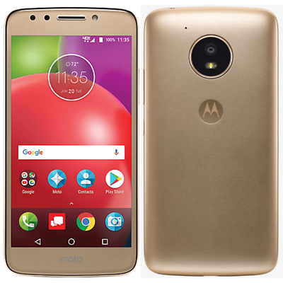 #ad Motorola Moto E 4TH Gen XT 1765 16GB Gold Smartphone T Mobile Unlocked $49.99