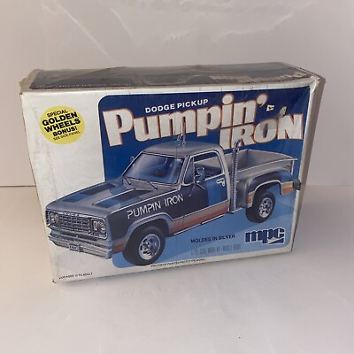 #ad MPC MODEL KIT SEALED 🔥 DODGE PICKUP PUMPIN#x27; IRON SEALED 1 25 1979 As pictured $199.00