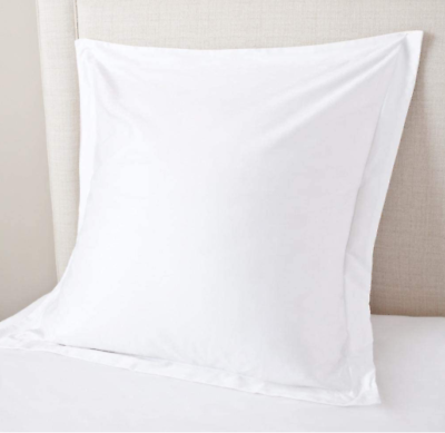#ad European Square Pillow Shams Set Of2 White 1000 Thread Count 100% Natural Cotton $26.41