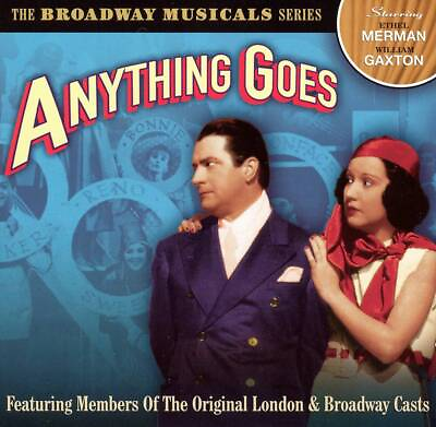 #ad VARIOUS ARTISTS ANYTHING GOES FEATURING MEMBERS OF THE ORIGINAL LONDON AND BR $16.98