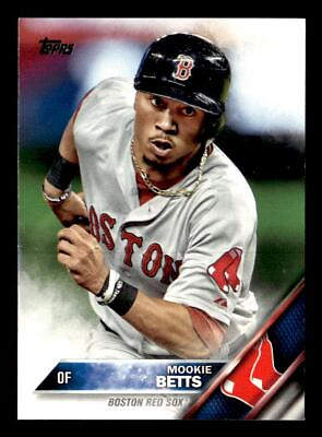 #ad 2016 Topps #84 Mookie Betts Boston Red Sox $1.70