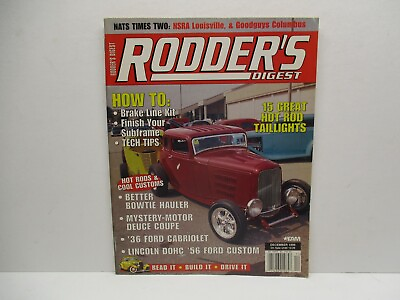 #ad Dec. 1998 Rodder#x27;s Digest Magazine Car Parts Hemi Dodge Ford Chevy Diesel $8.49