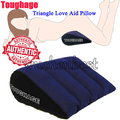 #ad Toughage Sex Pillow Triangle Cushion Wedge Love Position Aid BDSM Adult Sex Toys $11.99