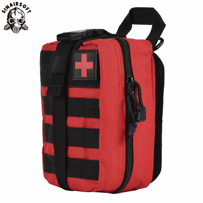 Tactical First Aid Kit Bag Emergency Medical EMT Pouch Molle Rescue Box US Stock $13.99