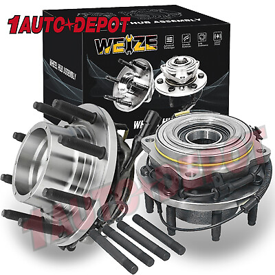 #ad 2x Front Wheel Bearing Hub Assembly for Ford F 250 F 350 F250 SD 4x4 HD DESIGN $229.49