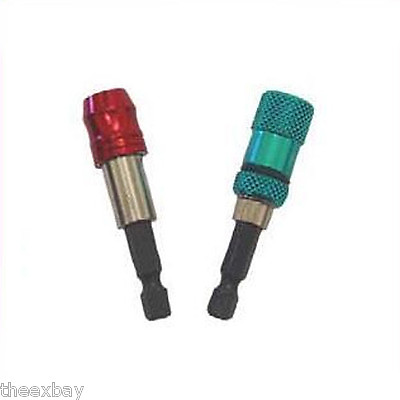 #ad 4 pc Quick Change Magnetic Bit Holder Extension Set Drill Extension Adapter 4pc $7.88
