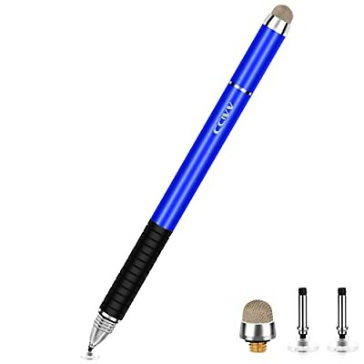 #ad Stylus Pen 2 in 1 Fine Point amp; Mesh Tip for Touch Screen Tablet and Cellphone $10.76