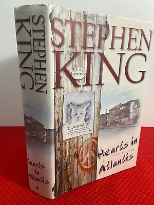 #ad STEPHEN KING Hearts in Atlantis 1999 1st Edition 1st Printing Hardcover w DJ 5 $15.00
