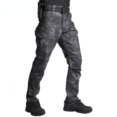 #ad Combat Pants Army Military Tactical Cargo Sport Trekking Hunting Clothes $53.19