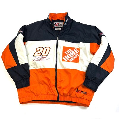 #ad Home Depot Vintage Tony Stewart Nascar Jacket by Chase Authentics Size XL $180.00