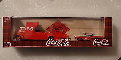 M2 Machines Coca Cola 1956 Ford COE amp; 1957 Ford Fairlane 500 TW20 22 10 $21.25