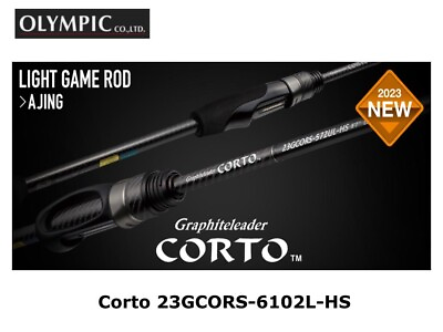 #ad Graphiteleader Olympic Corto spinning 23GCORS 6102L HS ultra light game rods $210.71