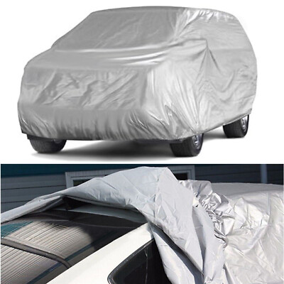 #ad SUV Full Car Cover Waterproof Sun UV Snow Dust Resistant Outdoor Protection $21.99