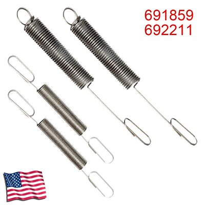 #ad 4PCS Governor Springs For Briggs For Stratton 691859 692211 Lawn Mower Regulator $8.85