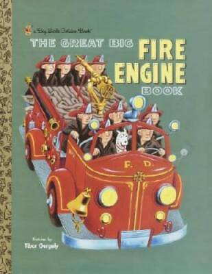 #ad The Great Big Fire Engine Book Hardcover By Gergely Tibor GOOD $3.73