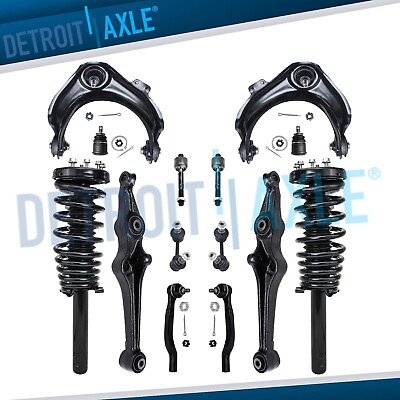 #ad 14pc Front Struts Upper Lower Control Arms Kit for 1998 2002 Honda Accord 4 Cyl. $294.99