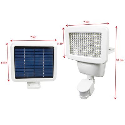 #ad 150 SMD LED Solar Powered White Motion Sensor Security Light Flood 80 100 120 $24.99