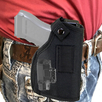#ad Tactical Concealed Gun Holster IWB OWB Right Lef Hand for Guns with Laser Light $18.68