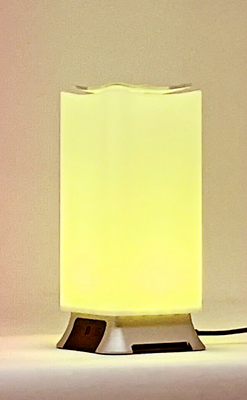 #ad 8 inch Lamp LED Office Bedside Reading Hallway Kid Sleek Compact White USB Plug $5.99