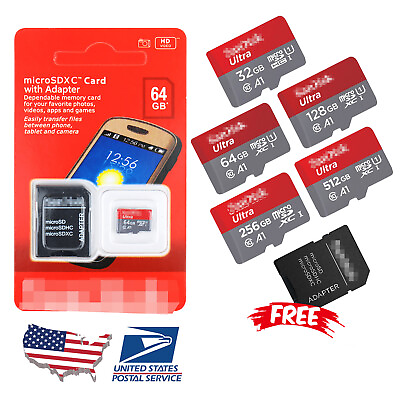 #ad Ultra 32GB 512GB SD SDHC Flash Memory Card Class 10 140MB s 533X UHS I HD $146.99