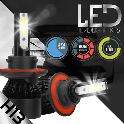 #ad High Power CREE 1300W 195000LM H13 LED Headlight All in one Kit Hi Low Beam Bulb $19.25