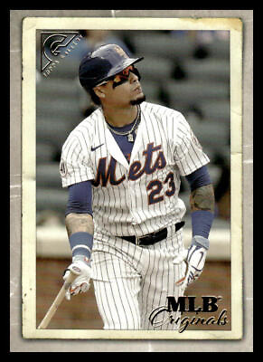 #ad 2021 Topps Gallery Javier Baez MLB Originals Insert MO 3 New York Mets $1.99