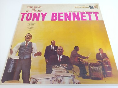 #ad Tony Bennett The Beat Of My Heart LP Vinyl Columbia CL 1079 $9.99