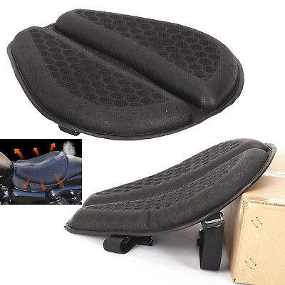#ad 3D Motorcycle Seat Pad Soft Gel Cushion Comfort Pillow Pad Pressure Relief $31.99