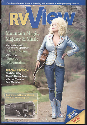 #ad 2006 RV View Magazine: Dolly Parton Mountain Magic Majesty amp; Music $4.00