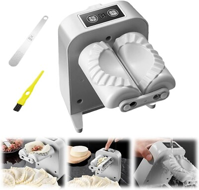 #ad Automatic Electric Dumpling Maker Machine Household Pressing Maker Mould Kitchen $18.42